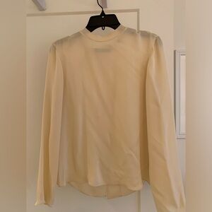 Silk cream blouse